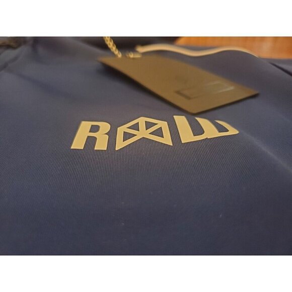 Rawgear Hoodie Zip-up Jacket Men's M Royal Blue Athletic Track Gym #RG507 NWT - Picture 4 of 11